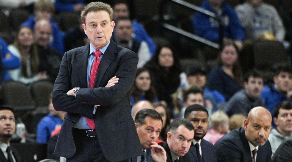 Rick Pitino coaches St. John’s against Creighton on Saturday.